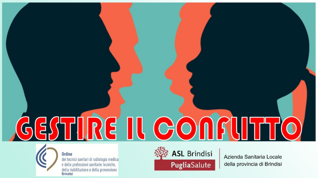 Evento ECM “Gestire il conflitto”, Brindisi, 30 ottobre e 17 novembre 2023