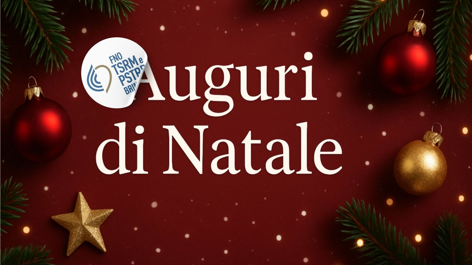 Auguri di Buon Natale e Felice Anno Nuovo
